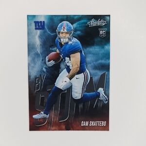 Cam Skattebo ~ 2025 Absolute ~ By Storm ~ Rookie